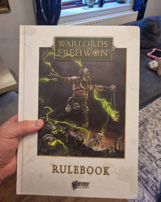 The Warlords of Erehwon rulebook