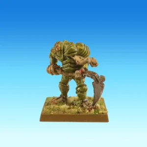 A realm of Chaos Era Champion of Nurgle with a snake tongue