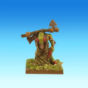 A Realm of Chaos era Nurgle sorcerer with a fly head